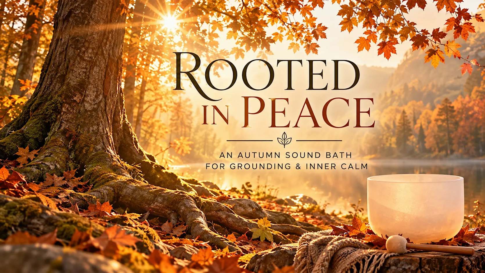 Rooted in Peace: An Autumn Sound Bath for Grounding & Inner Calm